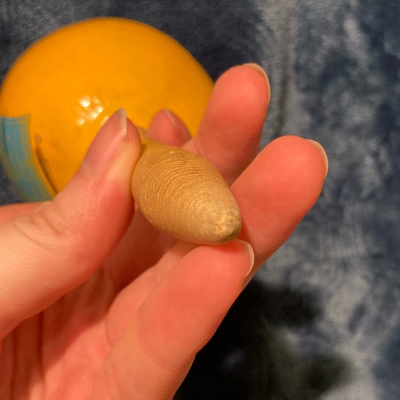 Novelty Yellow Maraca Shaker - Yellow, Beach Sunset, Palm Tree - Picture 12 of 16